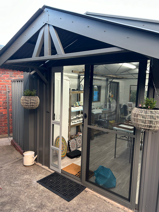 How I Built Door & Window Canopies for My Art Studio & Saved $1,000's