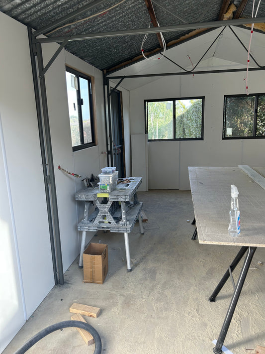 From Unused Shed to Art Studio - Part 1