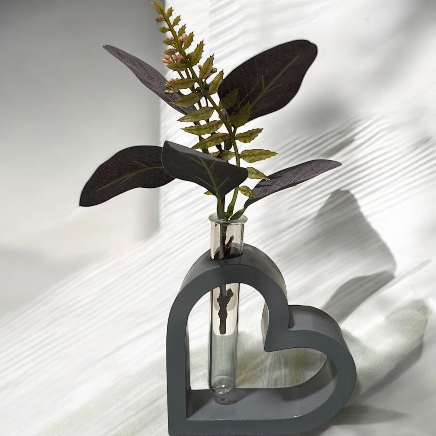 Heart Propagation Station, Heart Vase, Propagation Station, Vase