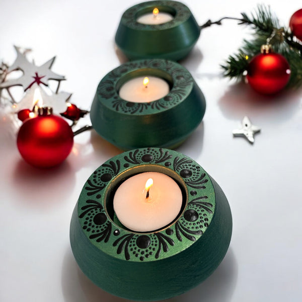 Tealight Candle Holder, Candle Holder, Christmas Table Decor