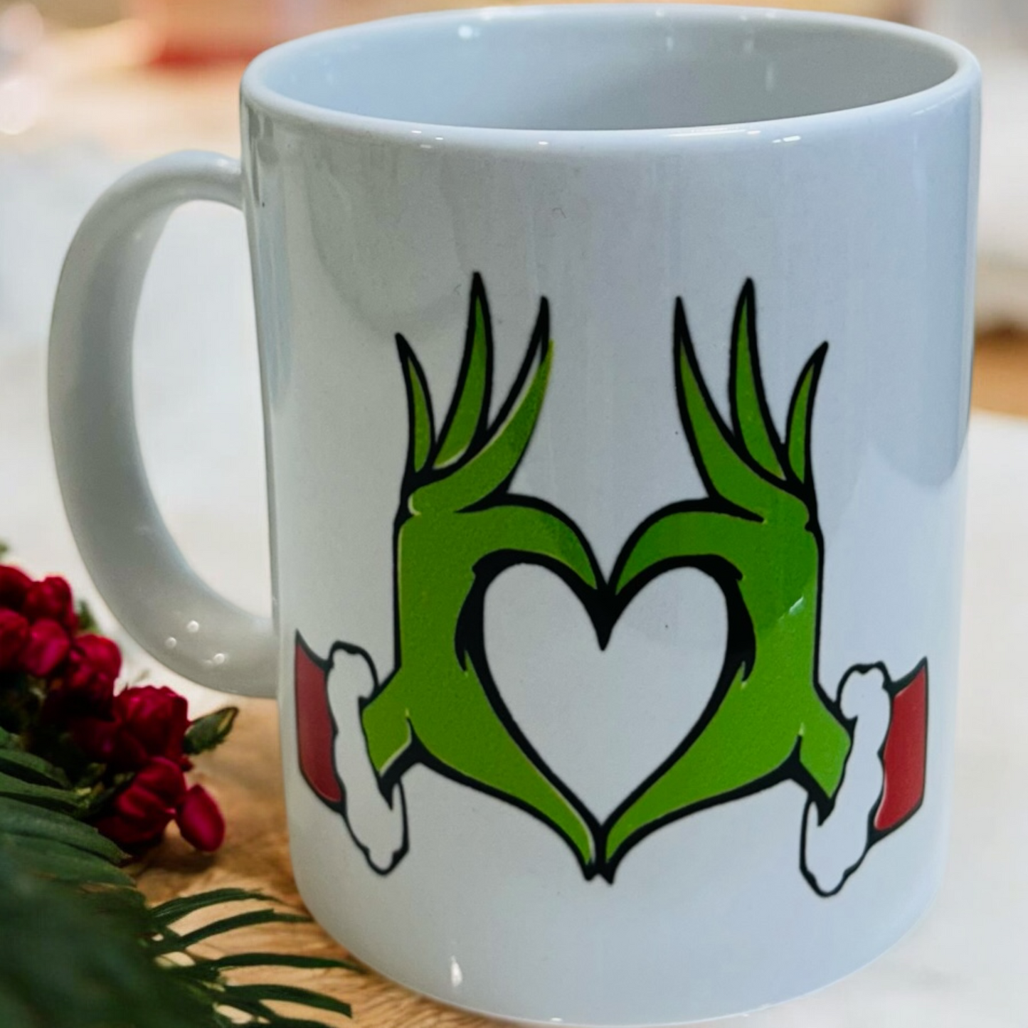 Grinch Christmas Mug, Ceramic Mug, Mug, Funny Mug, Humorous Mug, Coffee Mug, Gift Idea