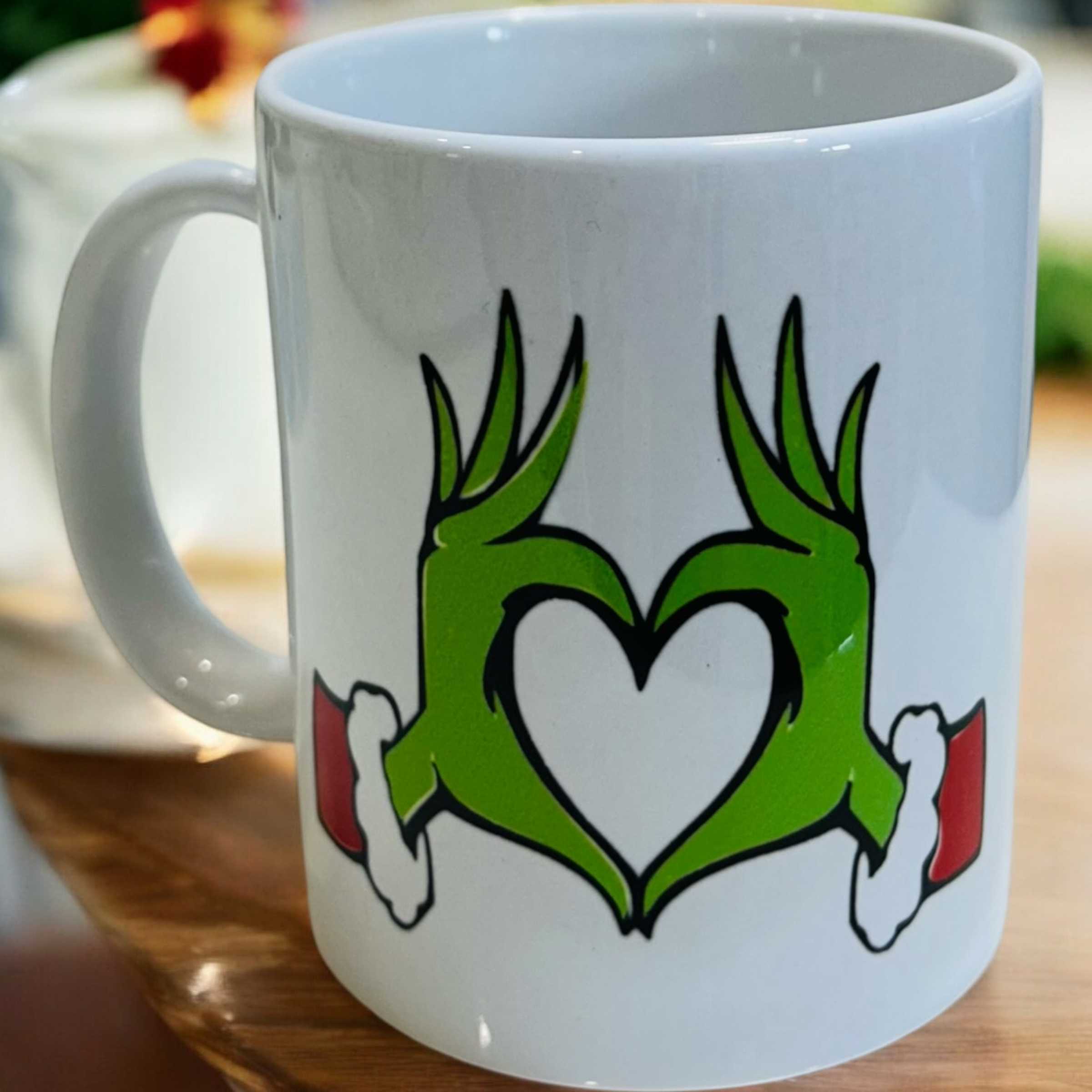 Grinch Christmas Mug, Ceramic Mug, Mug, Funny Mug, Humorous Mug, Coffee Mug, Gift Idea