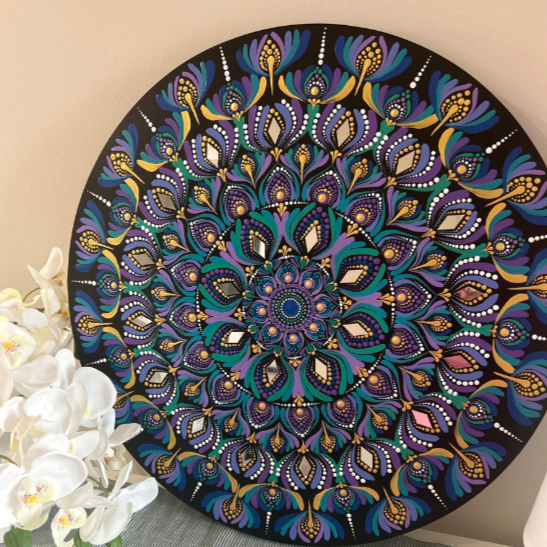 50cm Mandala with Mirrors - Made to Order