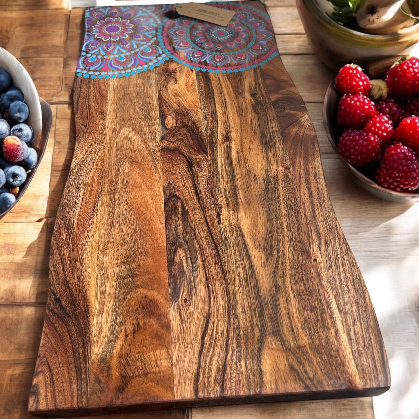 CUSTOM ORDER Acacia Wooden Charcuterie Board, Exclusive Home Decor, Wooden Serving Board