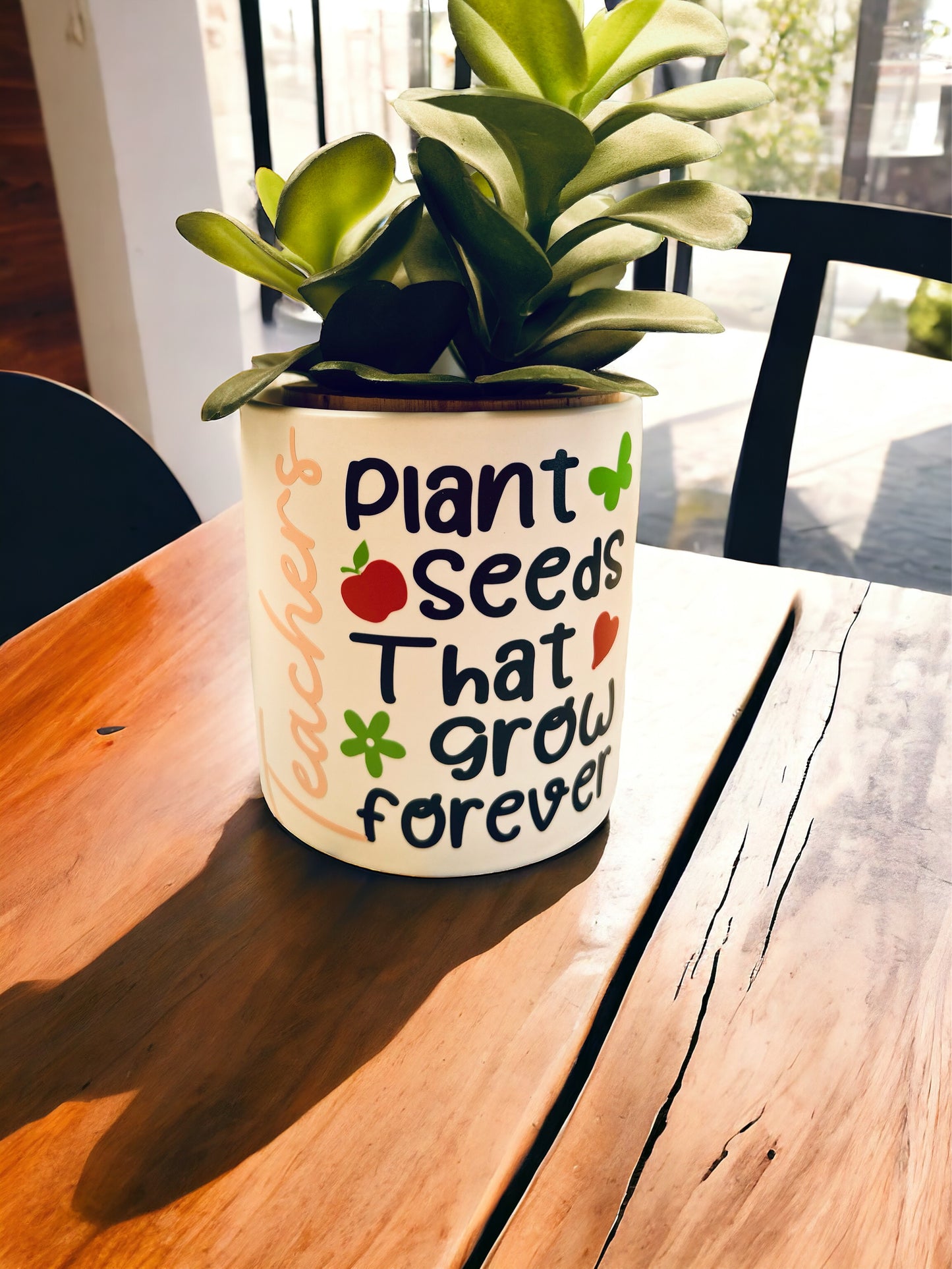 Funny Plant Pot - gift for teacher