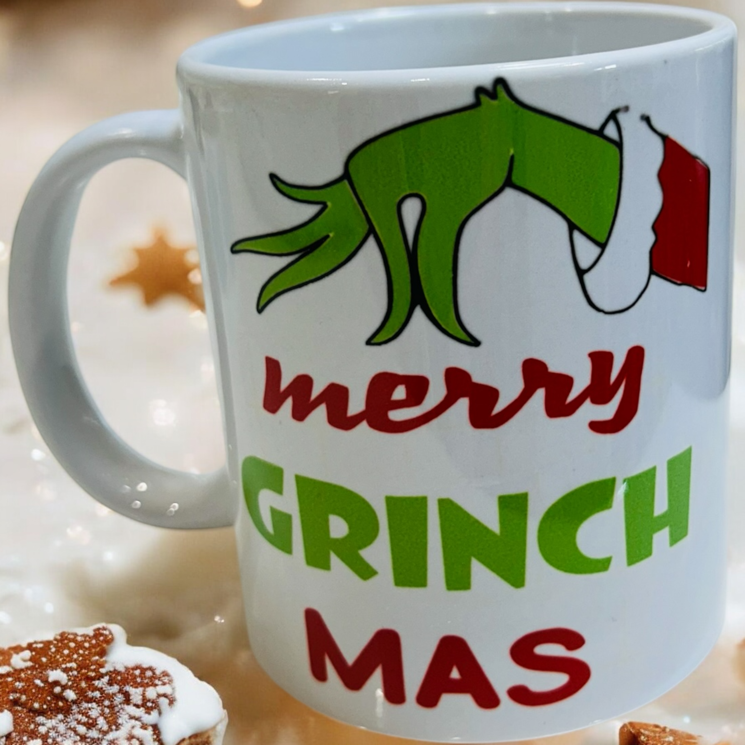 Grinch Christmas Mug, Ceramic Mug, Mug, Funny Mug, Humorous Mug, Coffee Mug, Gift Idea