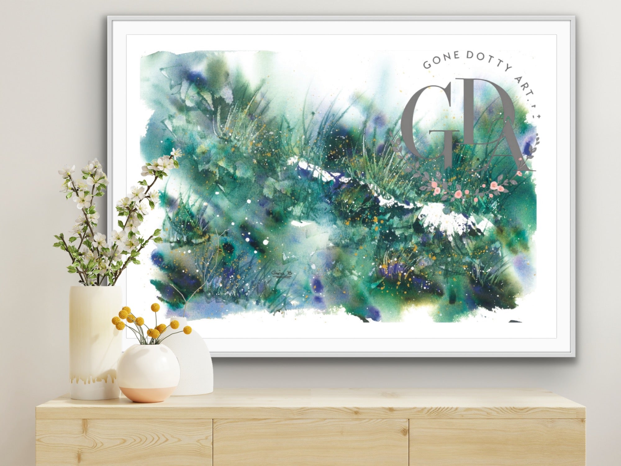 ‘Somewhere III’ - Original Art, Original Watercolour Paintings, Fine Art Prints, Wall Art, Custom Art Prints, Home Decor