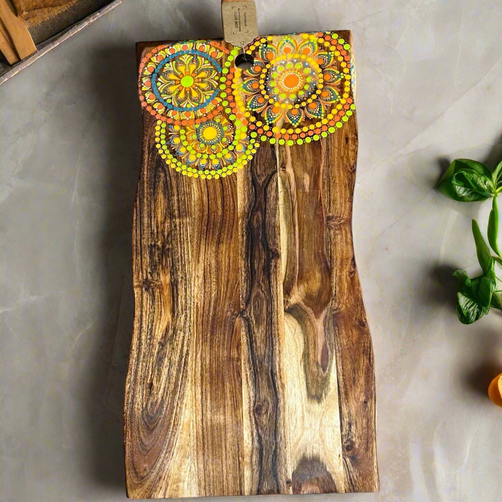 CUSTOM ORDER Acacia Wooden Charcuterie Board, Exclusive Home Decor, Wooden Serving Board