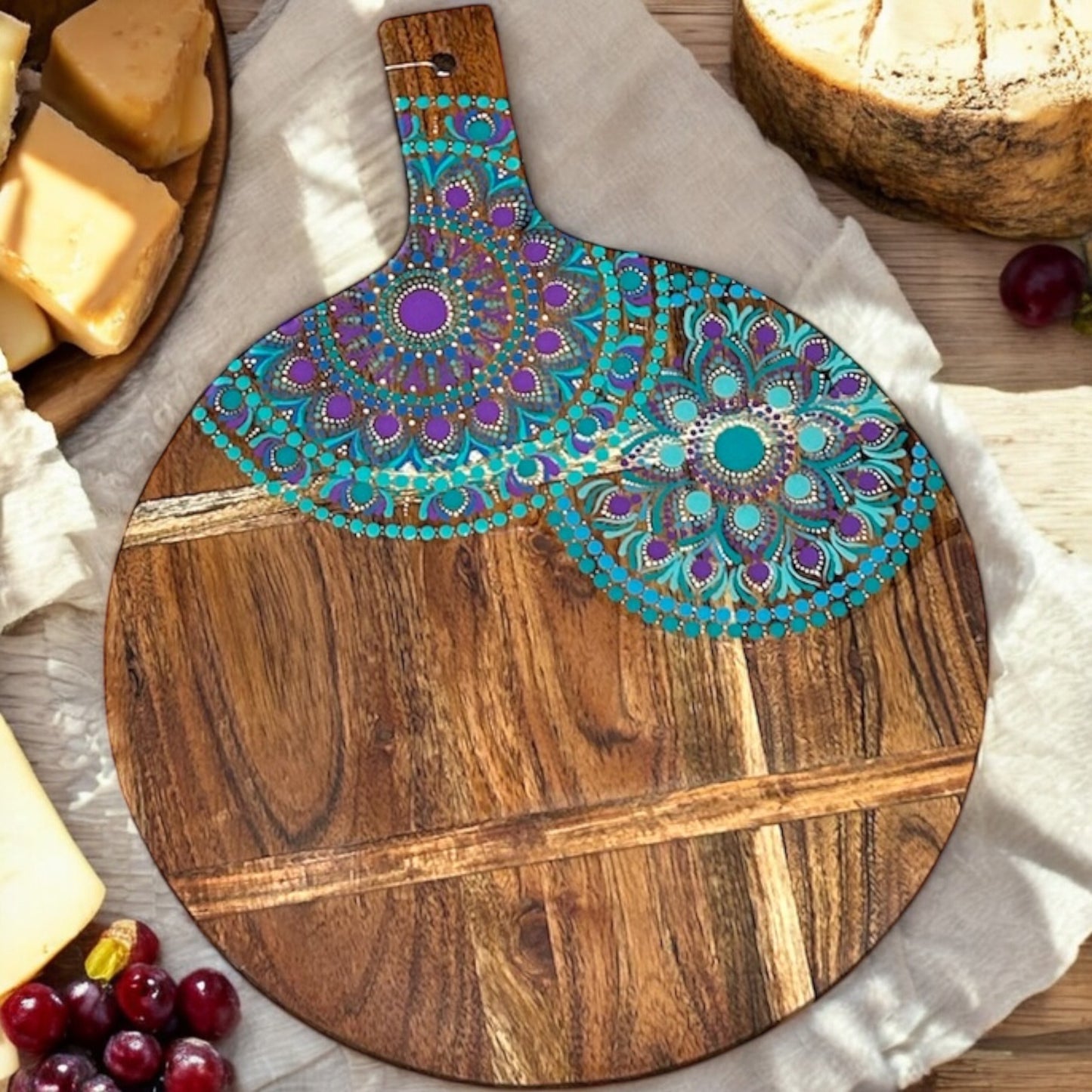 Acacia Wooden Serving Paddle, Charcuterie Board, Exclusive Home Decor, Wooden Serving Tray, Food Serving Tray