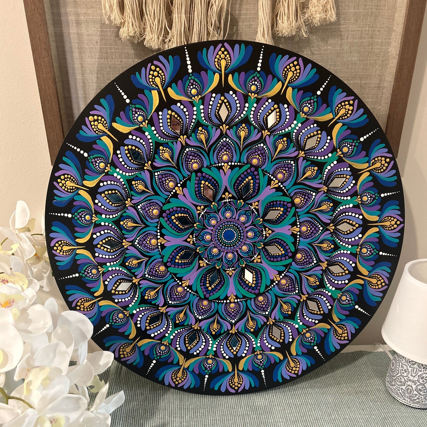 50cm Mandala with Mirrors - Made to Order