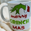 Grinch Christmas Mug, Ceramic Mug, Mug, Funny Mug, Humorous Mug, Coffee Mug, Gift Idea