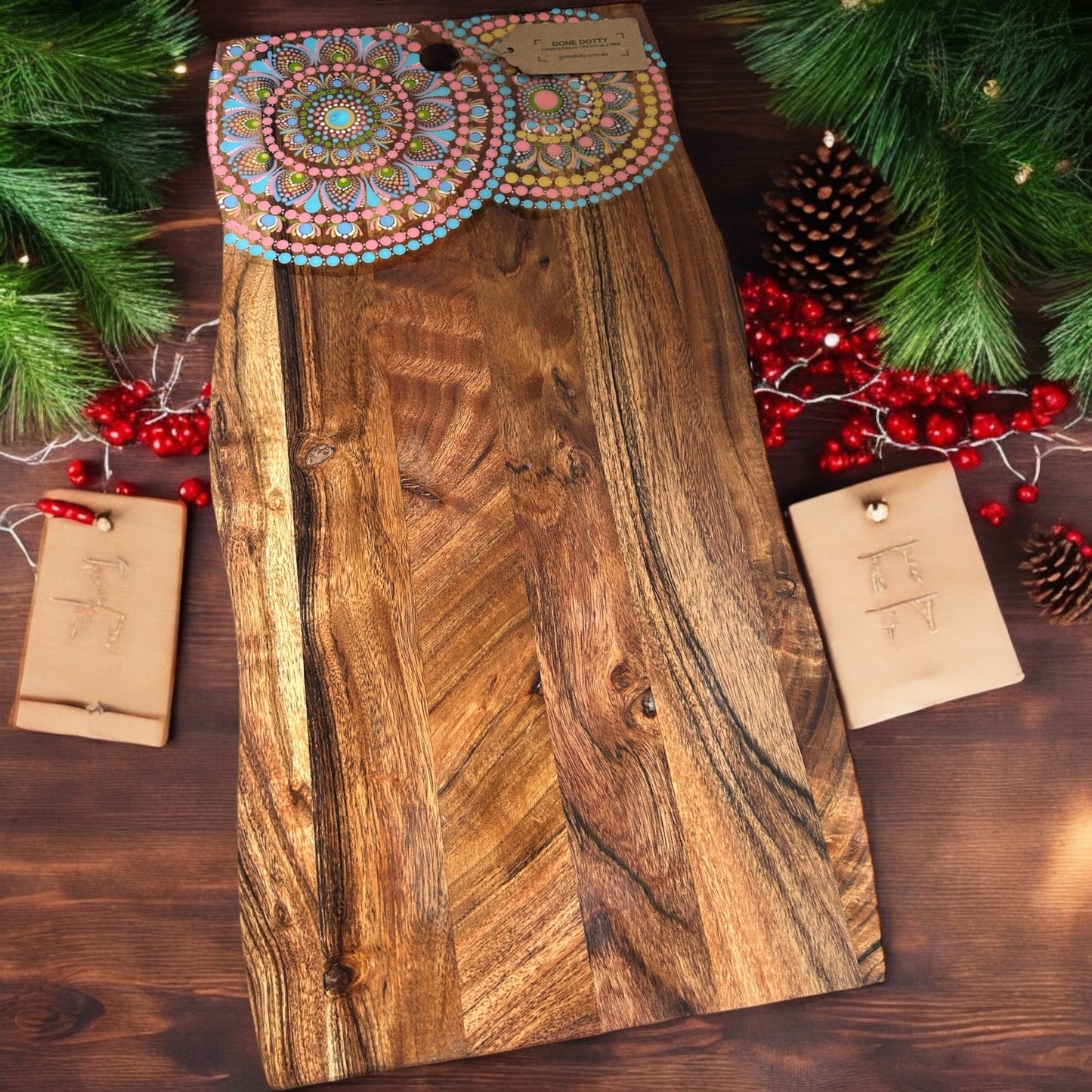 CUSTOM ORDER Acacia Wooden Charcuterie Board, Exclusive Home Decor, Wooden Serving Board