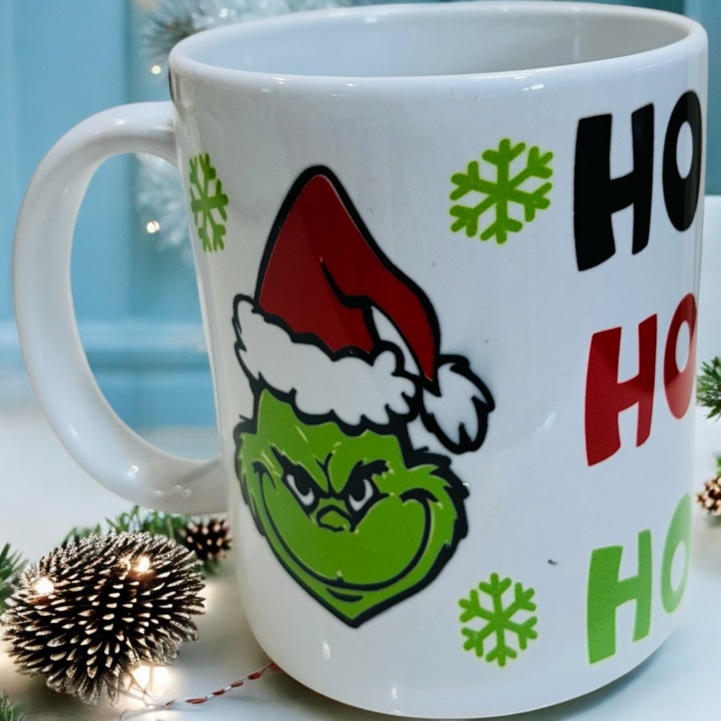 Grinch Christmas Mug, Ceramic Mug, Mug, Funny Mug, Humorous Mug, Coffee Mug, Gift Idea