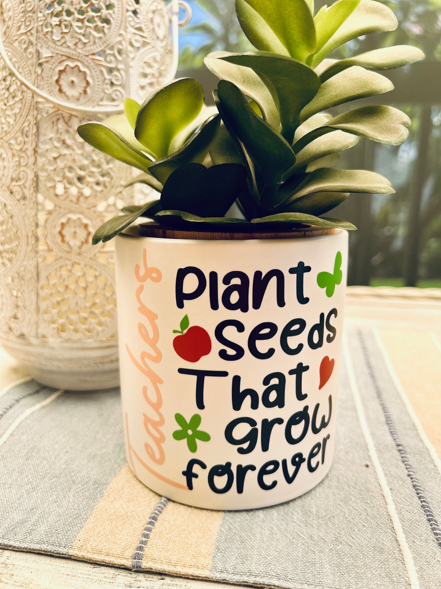 Funny Plant Pot - gift for teacher