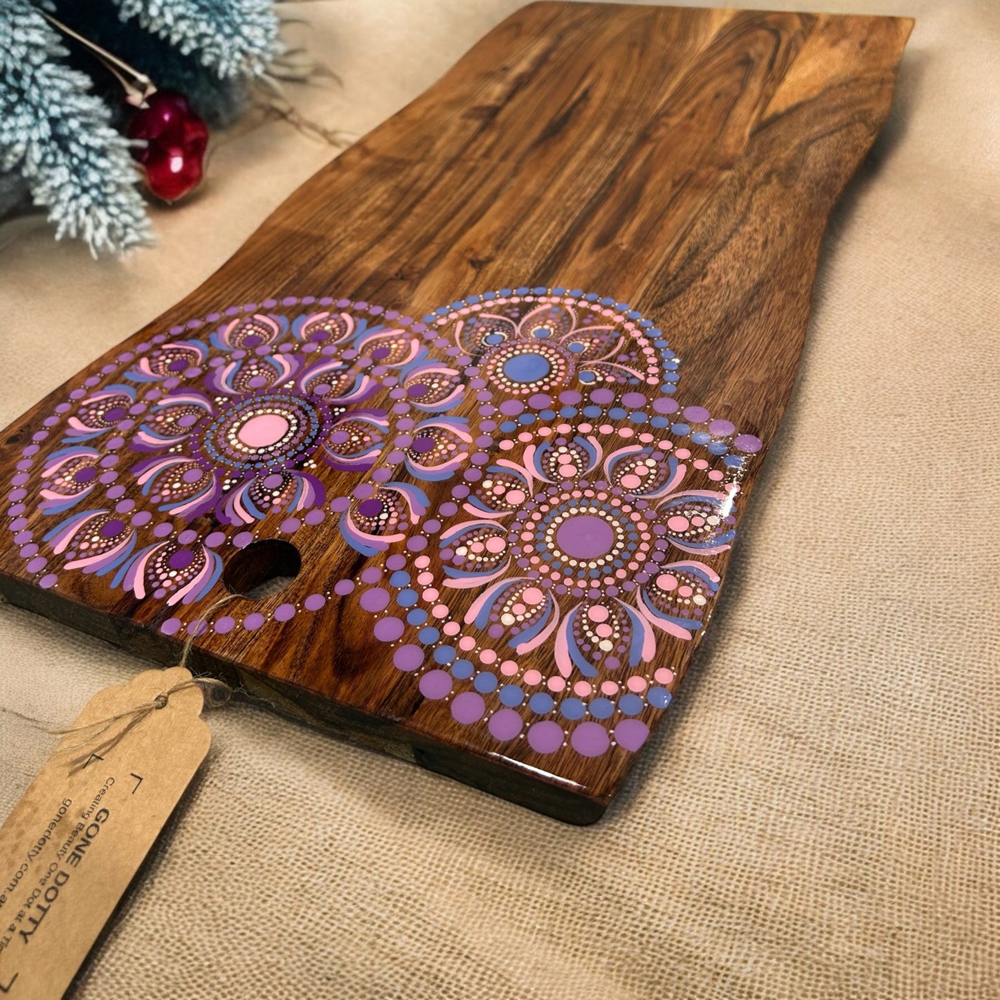 Acacia Wooden Charcuterie Board, Exclusive Home Decor, Wooden Serving Board