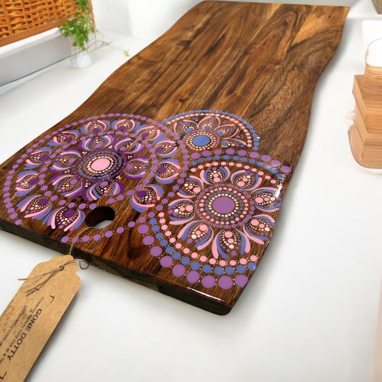 Acacia Wooden Charcuterie Board, Exclusive Home Decor, Wooden Serving Board