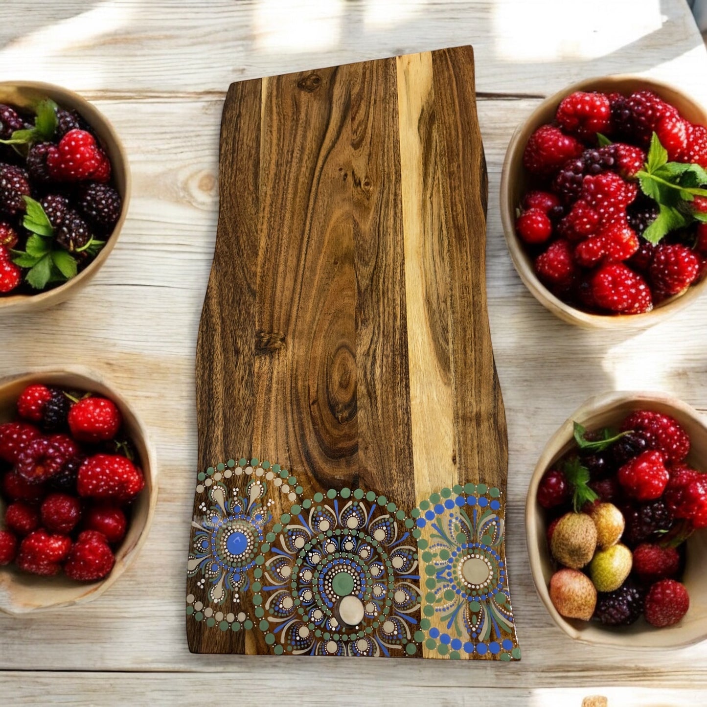 Acacia Wooden Charcuterie Board, Exclusive Home Decor, Wooden Serving Board