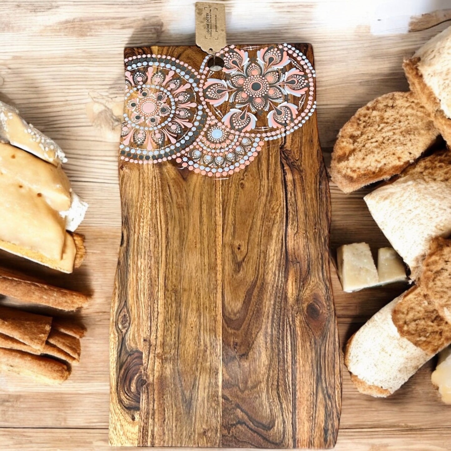 CUSTOM ORDER Acacia Wooden Charcuterie Board, Exclusive Home Decor, Wooden Serving Board