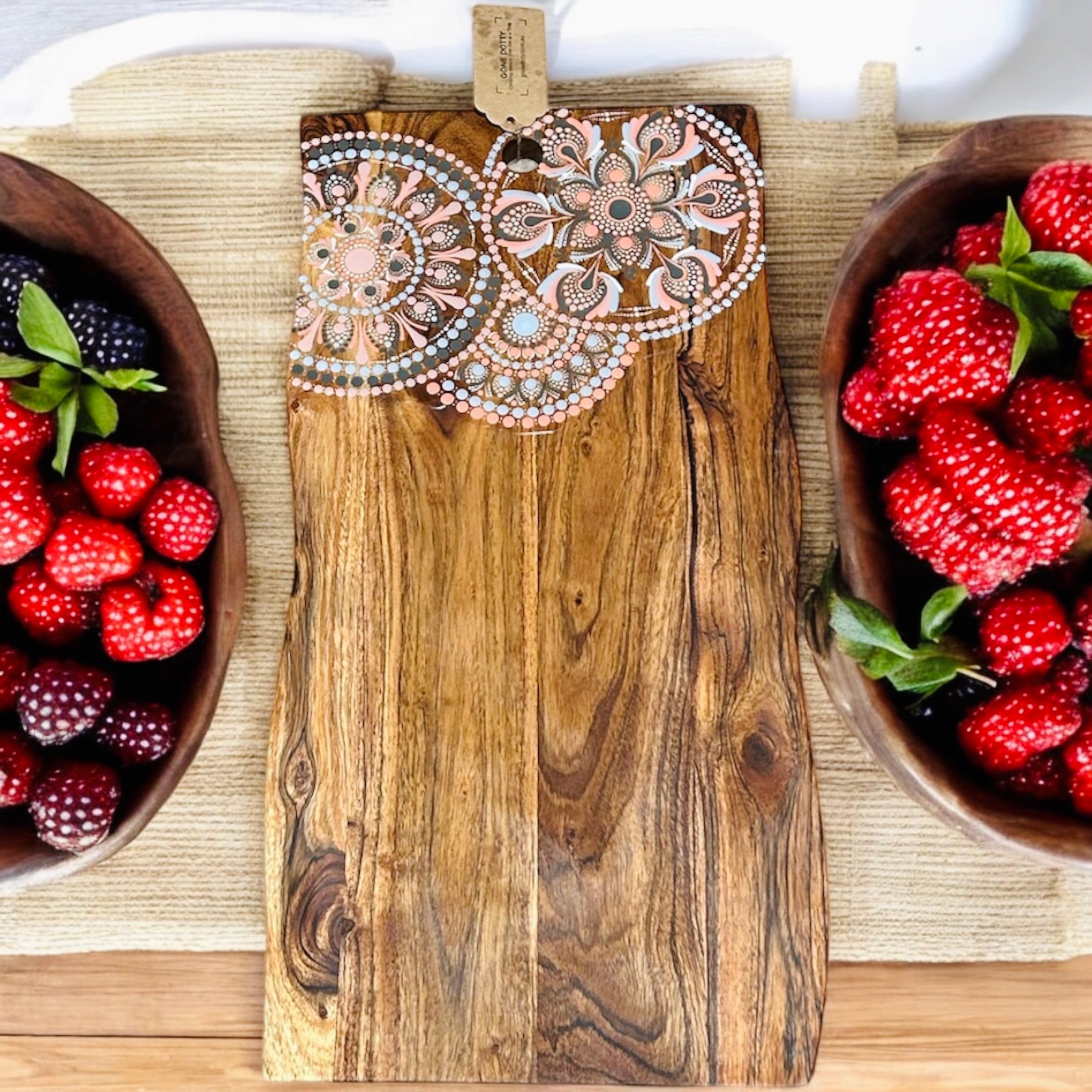 CUSTOM ORDER Acacia Wooden Charcuterie Board, Exclusive Home Decor, Wooden Serving Board