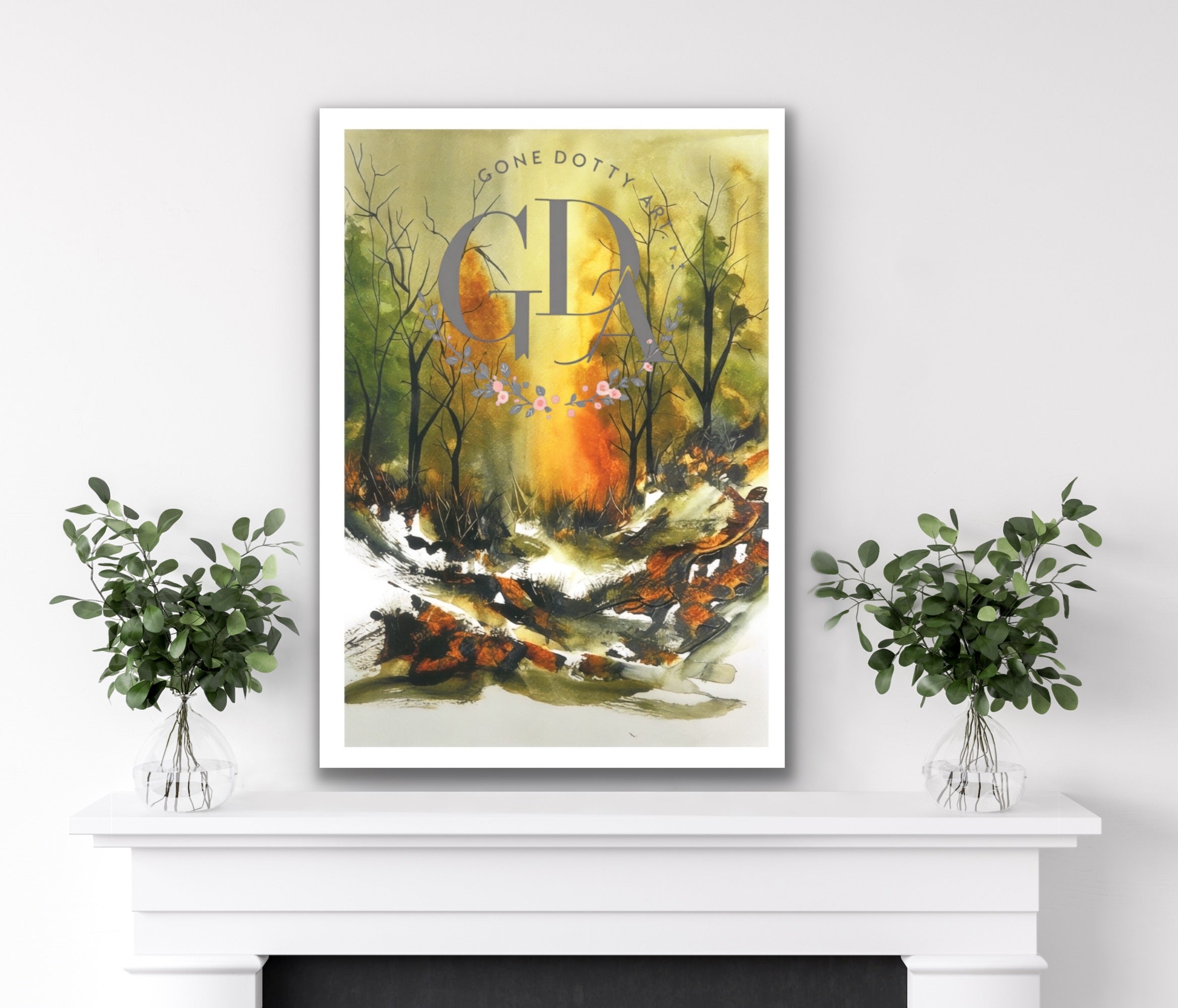 ‘Afterglow’ - Original Art, Original Watercolour Paintings, Fine Art Prints, Wall Art, Custom Art Prints, Home Decor