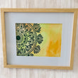 Watercolour Mandala, Framed Watercolour, Framed Wall Art, Wall Art, Unique Home Decor