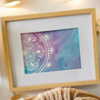 Watercolour Mandala, Framed Watercolour, Framed Wall Art, Wall Art, Unique Home Decor